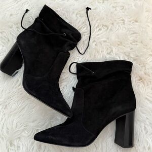 Tahari Black Konner Heeled Boot Sz 8.5